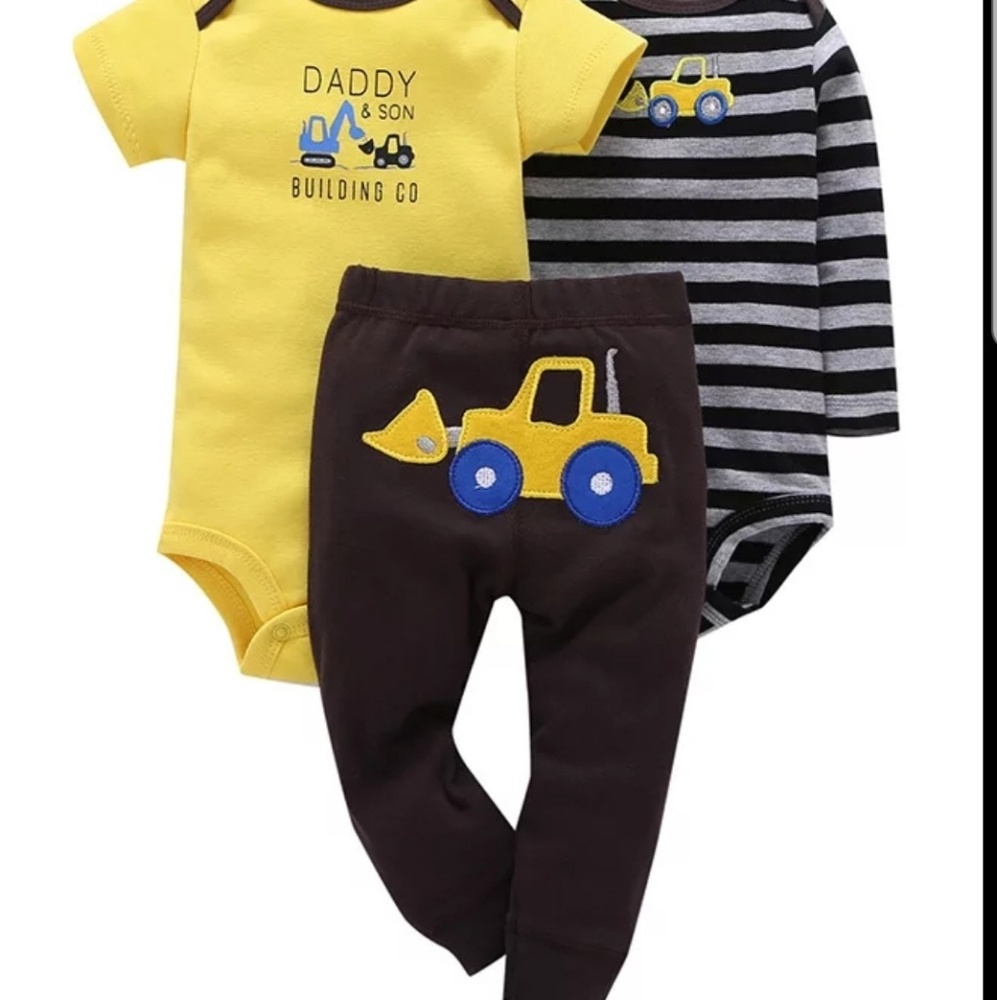 Boy's Fall  Construction 3 piece set